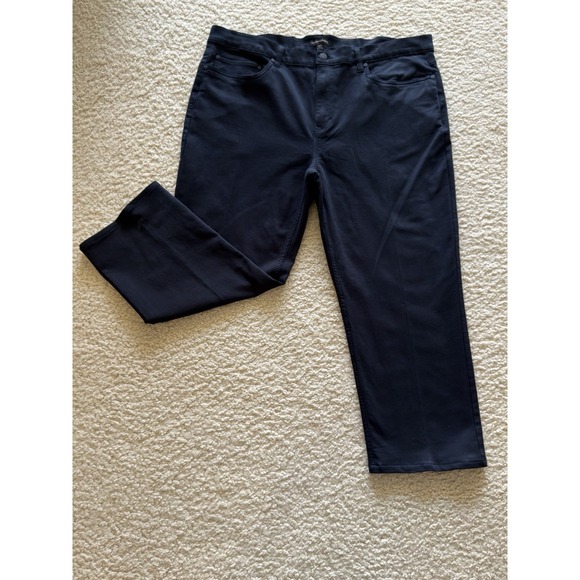 Banana Republic Other - Banana Republic Soft Cotton Blend Casual Black Pants Men Size 40/30 Straight Leg